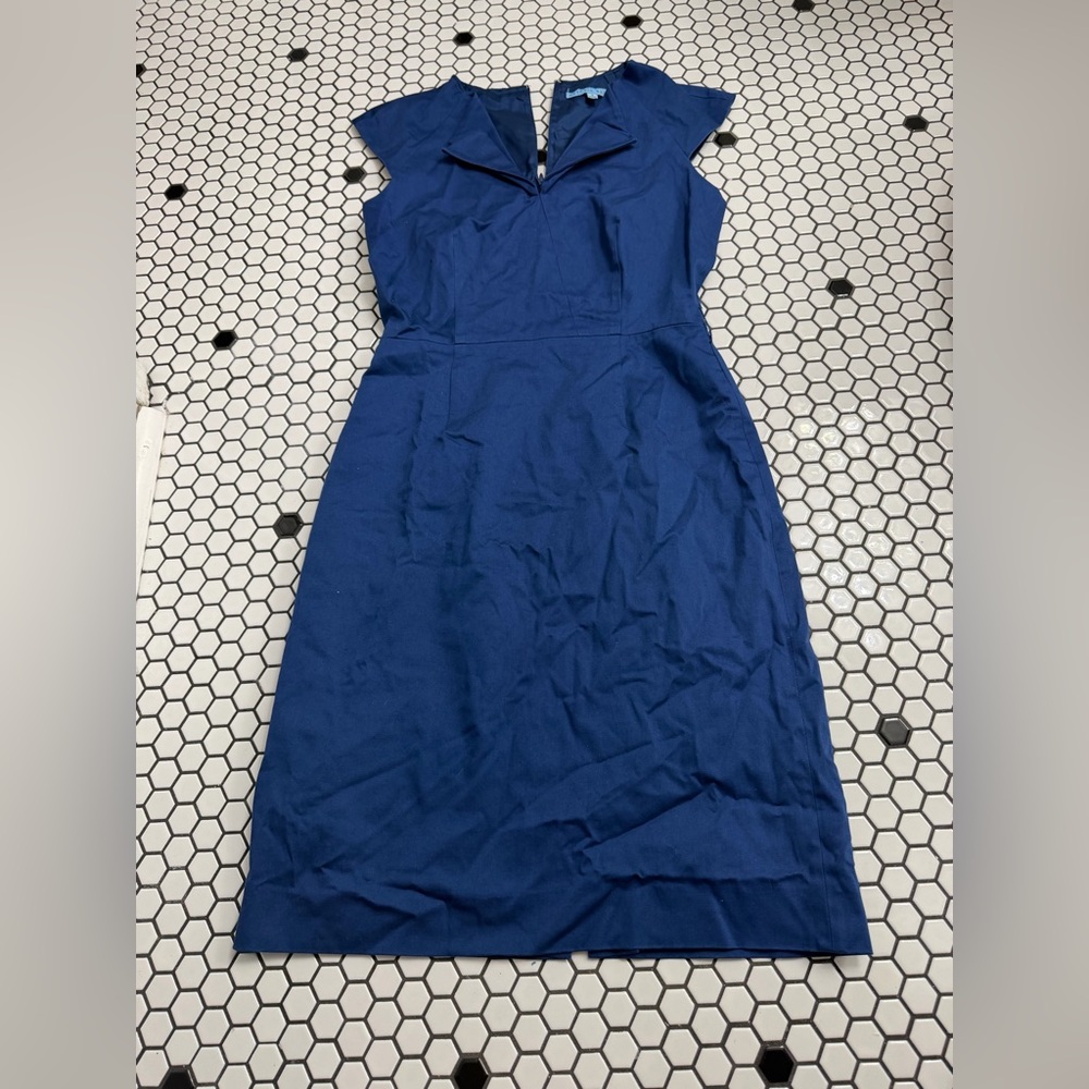 ANTONIO MELANI Royal Blue Midi Dress size 2